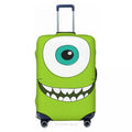 Washable Anti-Scratch Luggage Cover M-Monsteres Print Fits 18-32 Inch Suitcases Elastic Durable Dustproof For Outdoor Travel