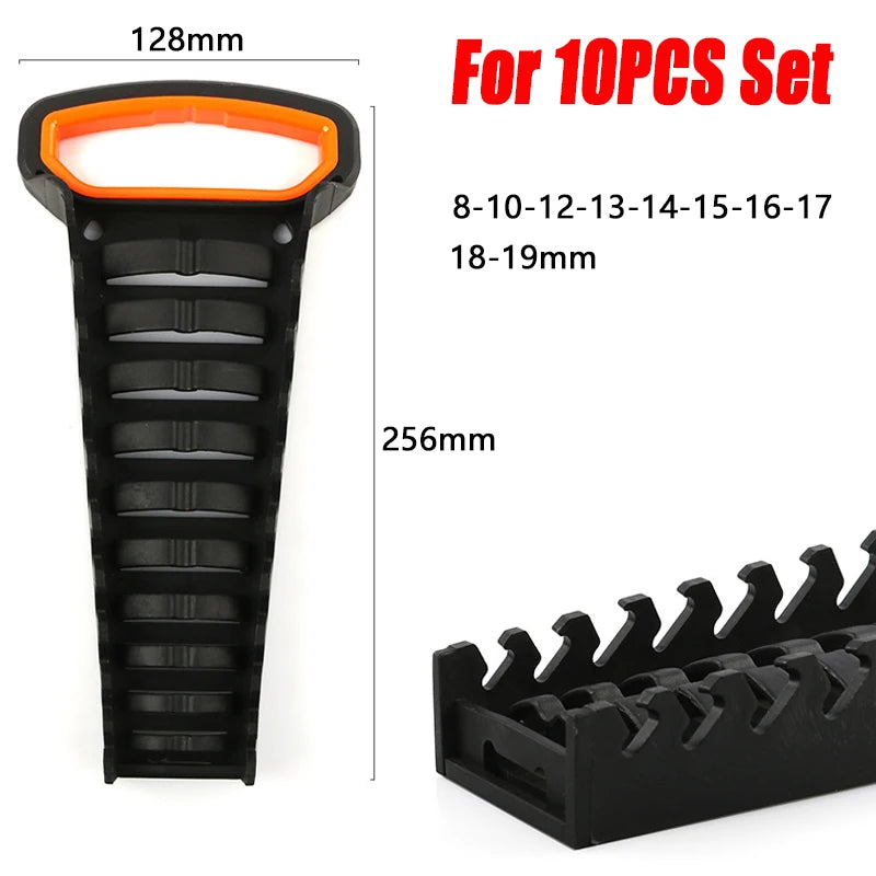 1pc Tool Rack, Wrench Storage Tray, Socket, Tool Rack, Classification Organizer, Wrench Holder, Torque Wrench Storage Rack
