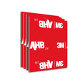 3M GPL110 Foam Double-Sided Tape DDPAI Dash Cam Special Adhesive High Temp Resistant Strong Residue-Free Tape