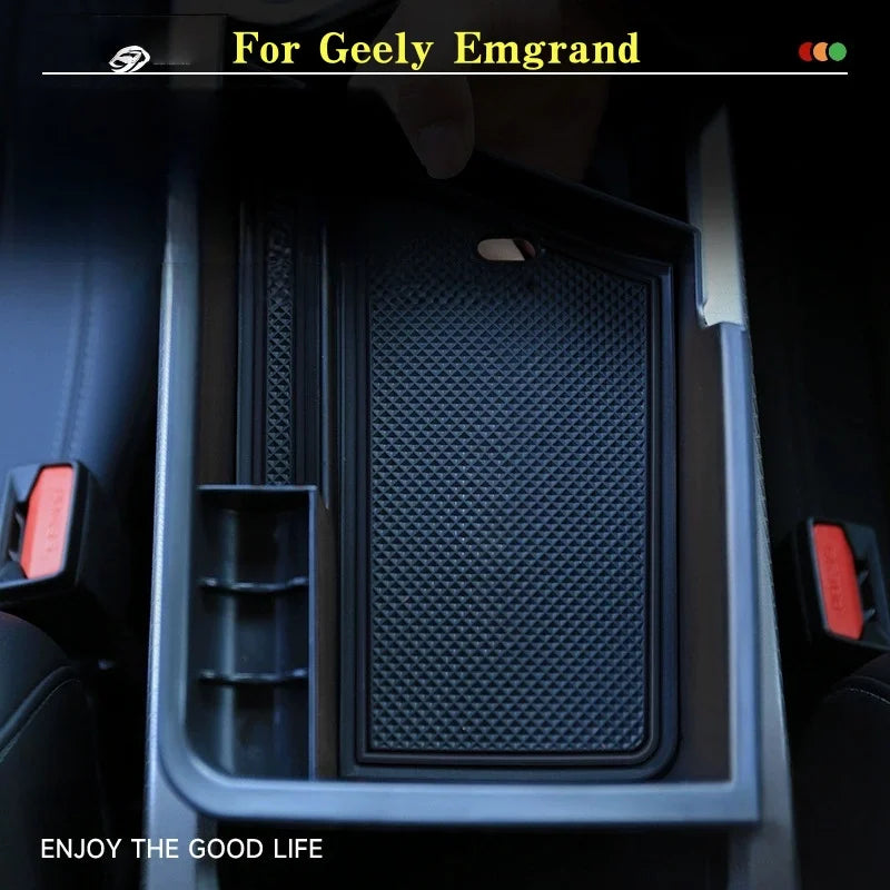 For Geely Emgrand 4th Generation Automatic Edition 2022-2025 Car Central Control Armrest Box Storage Box Car Storage Organizing