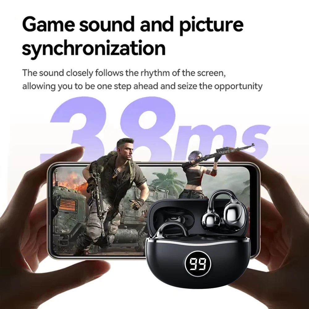 New Original D151 TWS Bluetooth V5.4 Headphones Sports Earphone HiFi Sound Quality Waterproof Headset LED Digital Display Earbud