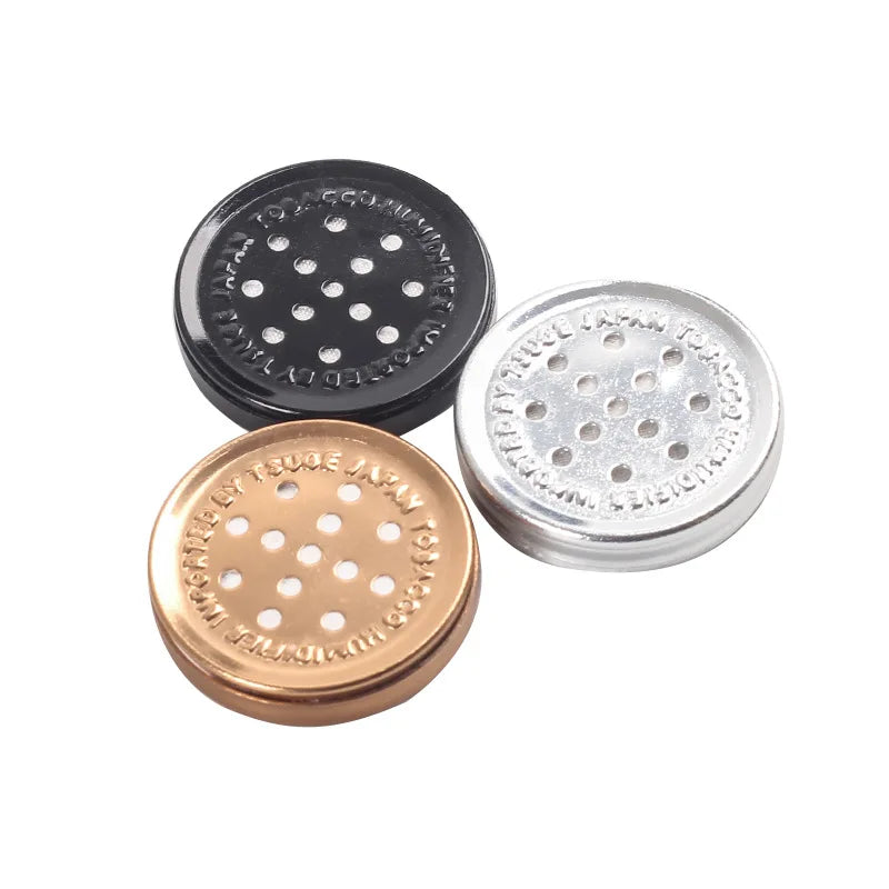2PCS 28mm Mini Aluminum Alloy Humidification Sheet for Cigar Humidor Tobacco Accessories Tool