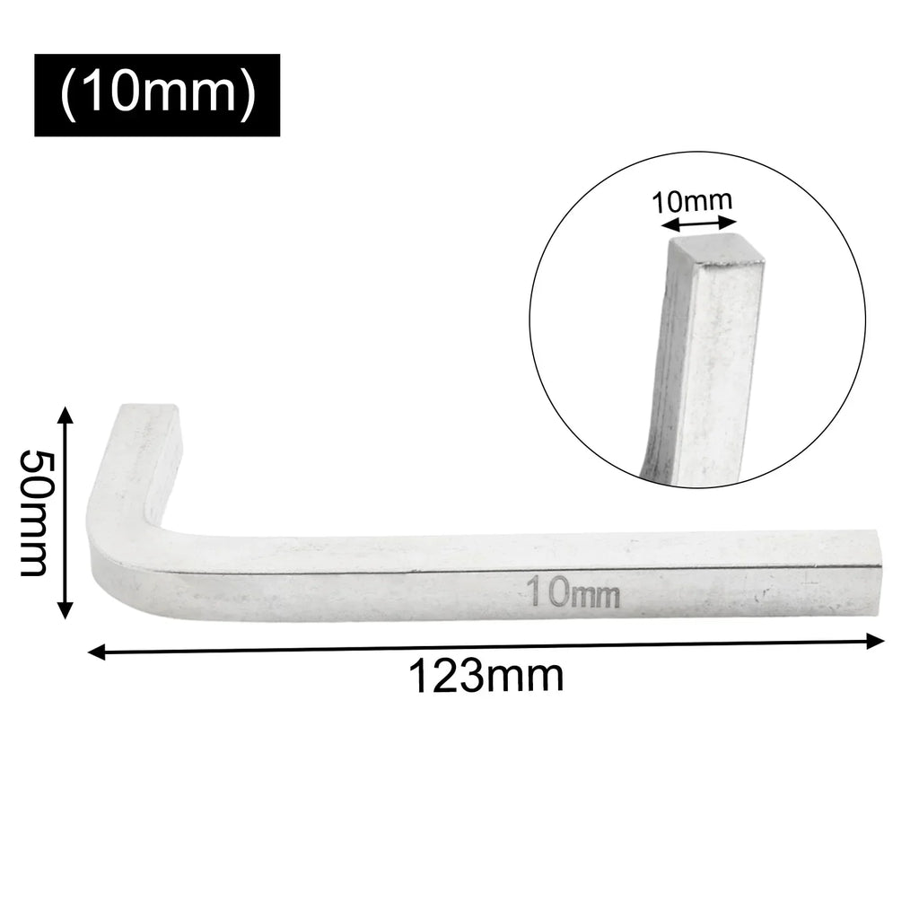 3-8mm L Shape Square Head Wrench Square Key 4 Point Wrench Screwdriver Set For Tighten Square Screw Universal Wrench Hand Tools