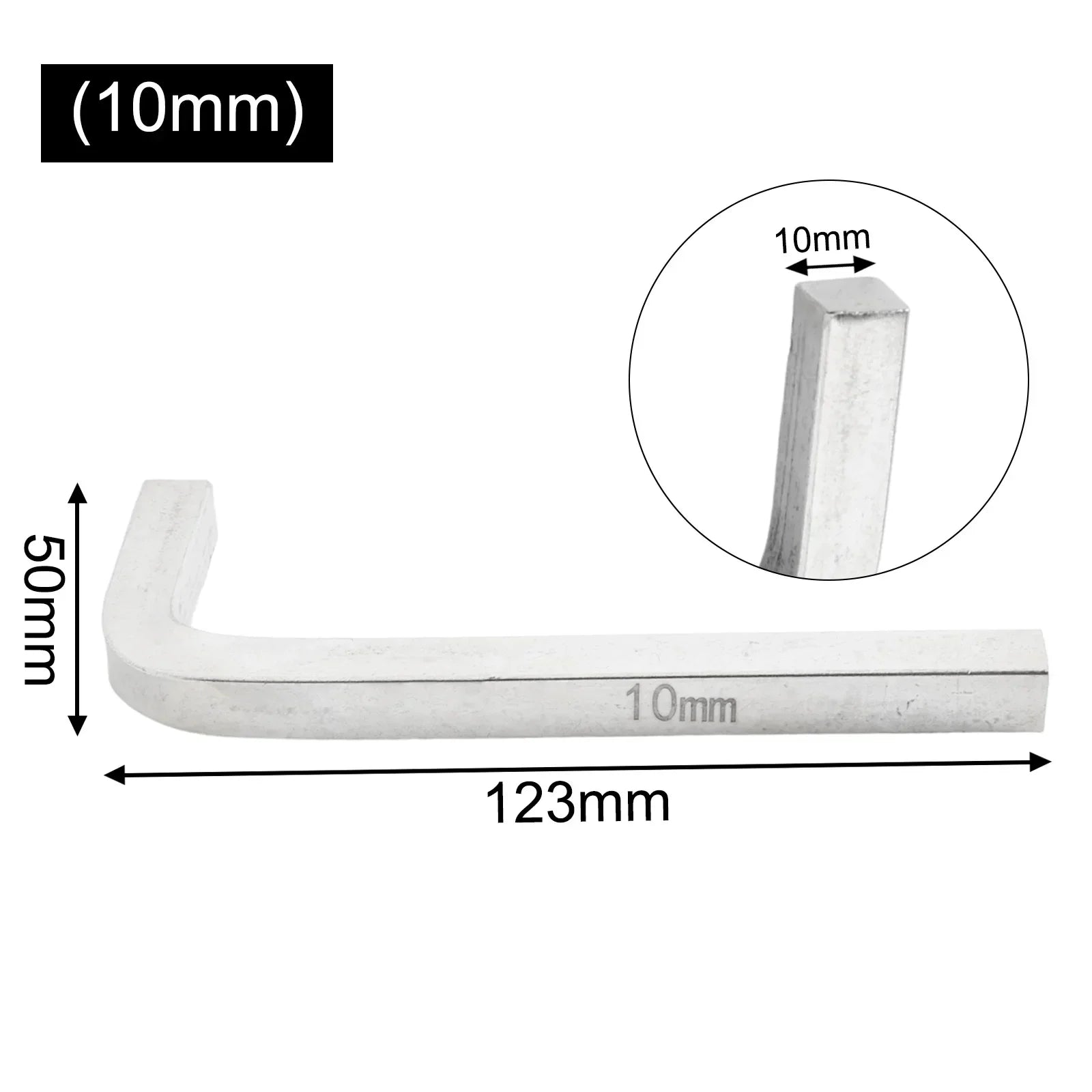 3-8mm L Shape Square Head Wrench Square Key 4 Point Wrench Screwdriver Set For Tighten Square Screw Universal Wrench Hand Tools