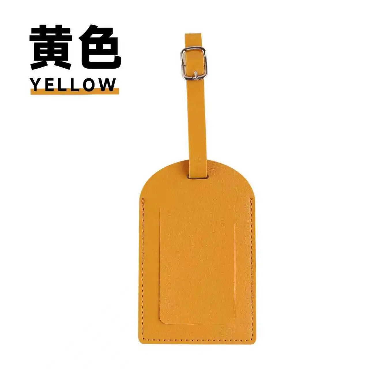 Boarding pass custom logo leather multi-color suitcase flip listing tag label luggage tag customization