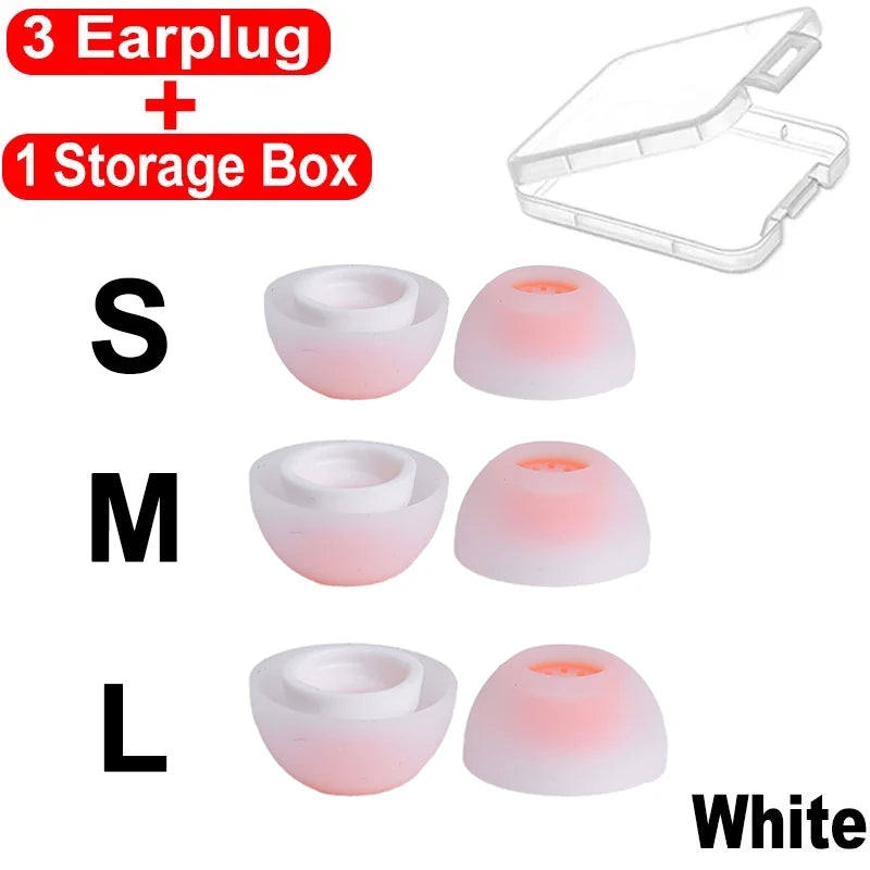 3Pairs Silicone Eartips Earbuds for Samsung Galaxy Buds4 Pro 3Pro Replacement Anti-slip Ear Tips Earplugs for Buds 4 Pro 3 Pro