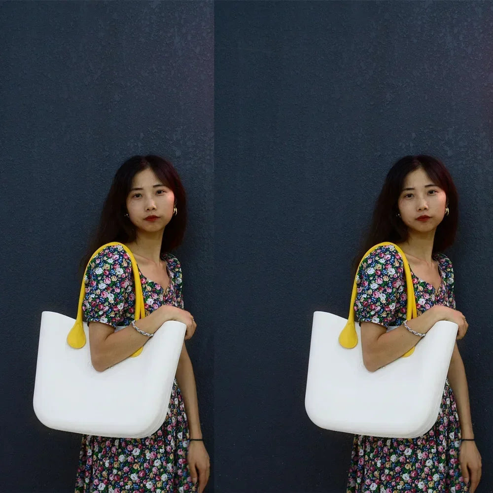 Tanqu Ambag Obag O Bag Style Classic Big Body High Capacity Waterproof swimming EVA Bag Women's Fashion Handbag Spare Parts