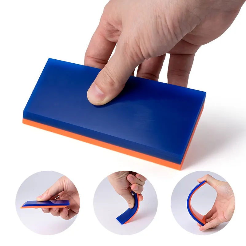 EHDIS Vinyl Wrap PPF Squeegee Tools Car Window Tint Decal Installation Glass Cleaning Scraper Handheld Wiper Different Softness