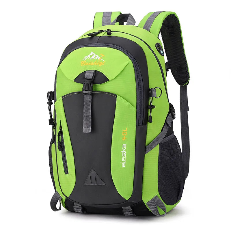 40L Outdoor Camping Backpack Nylon Waterproof Hiking Travel Sport Bag For Men Women Ultralight Climbing Trekking Backpack