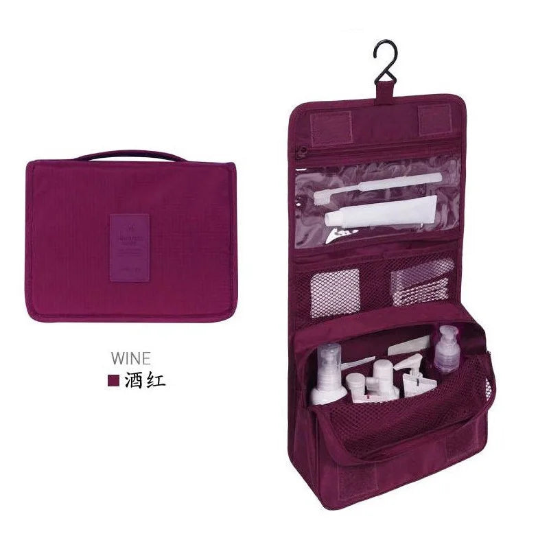 Multifunctional Travel Hook makeup bag Cosmetics Storage Bag Waterproof Toiletries Beauty Organizer Ladies Bathroom Storage Bag