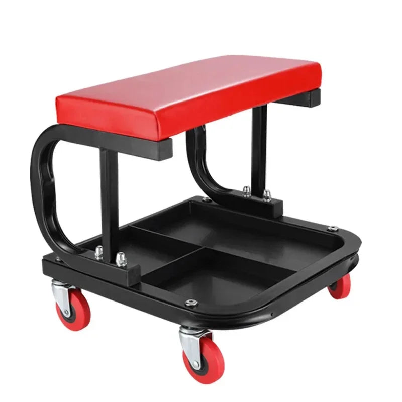 Heavy Duty Universal Auto Repair Tool Tray Workshop Tool Bracket Roller Cart for Mechanics Garage Toolbox Storage