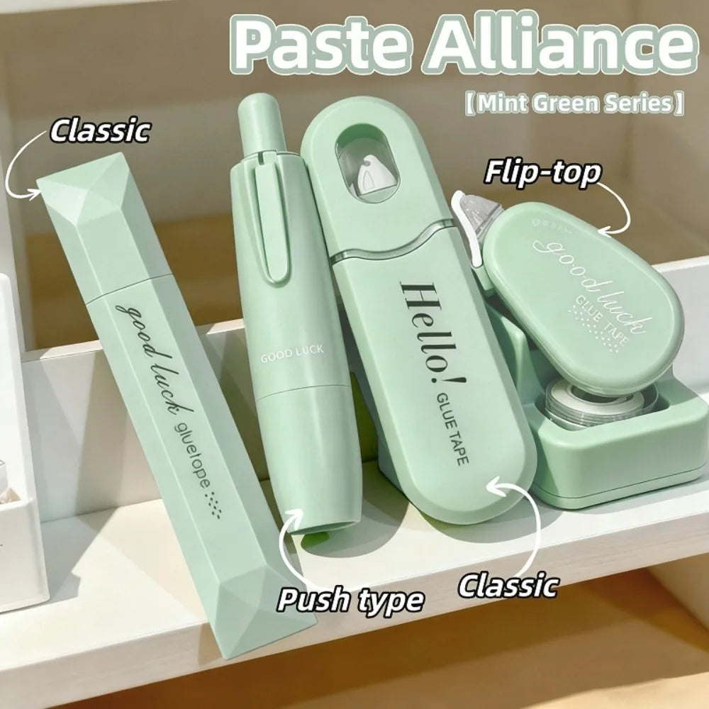 4pcs/set High-adhesion Dot Glue Large Capacity Non-repeating Double-side Adhesive Tape Adhesive Glue Tape Scrapbooking