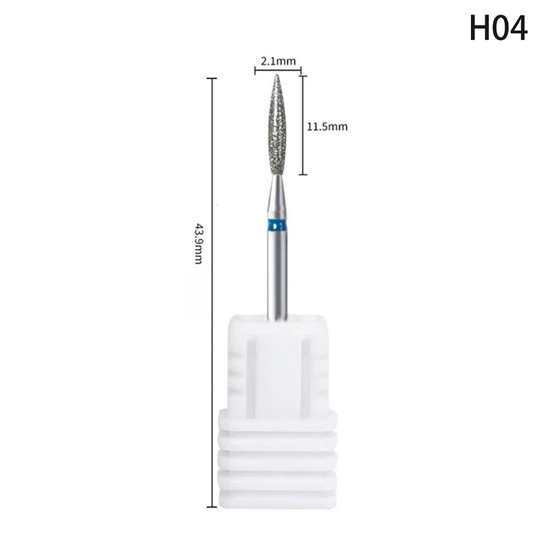 Hot Sale New Nail Drill Bit Mill Cutter All For Manicure Machine Bit Tools Accessories Cuticle Clean For Removing Nail Gel