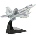 NUOTIE F-22 Raptor 1/100 Scale Diecast Metal Fighter Jet Model Alloy Model  (HO 49th FW)