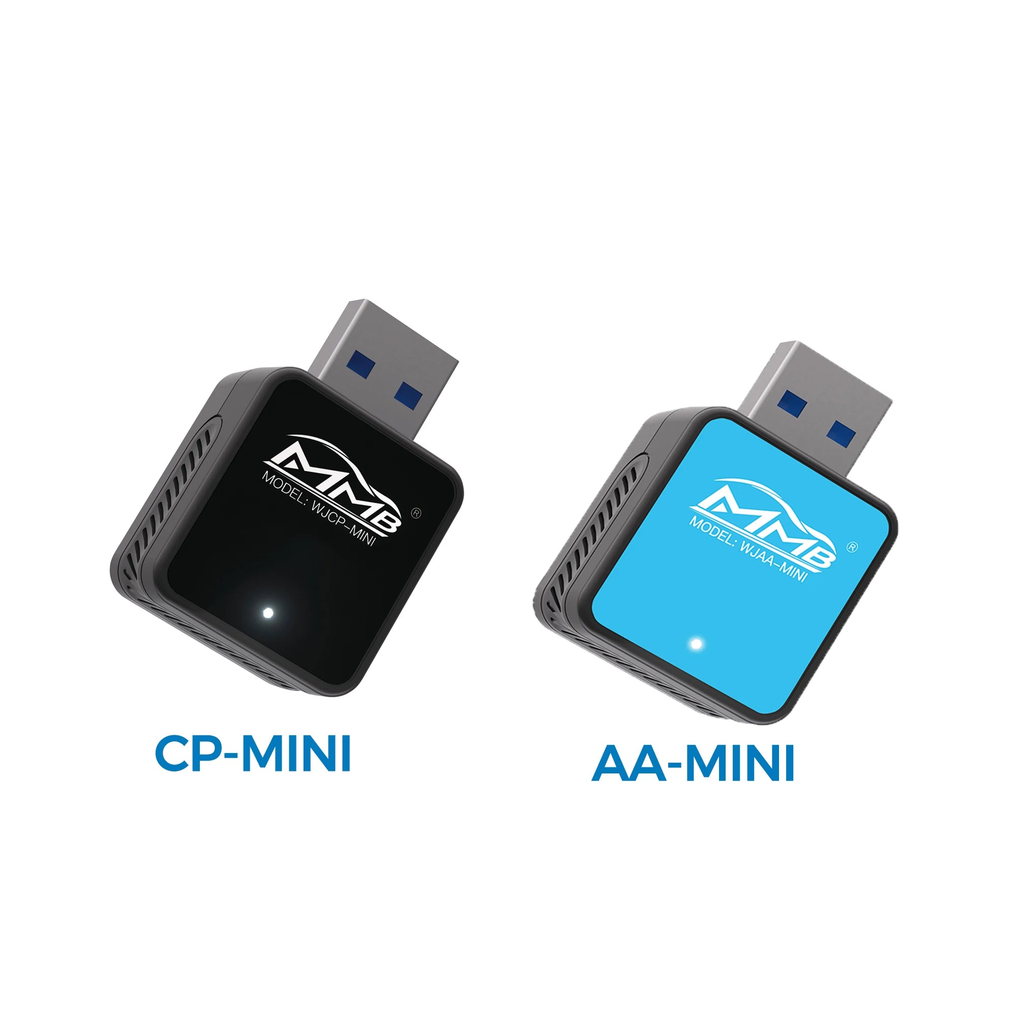 MMB Mini 2in1 Wired to Wireless CarPlay Adapter Android Auto Dongle for VW Haval Audi Kia Porsche Lexus 98% Cars Plug and Play