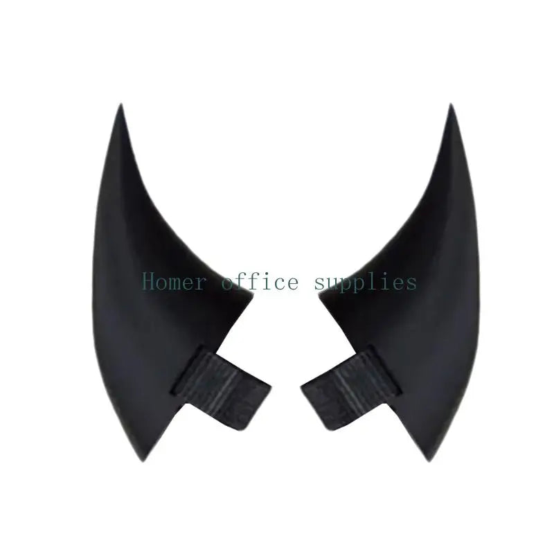 K43B Unique Gothics Demons Devil Ear Headsets Decoration For Halloween And Role Play