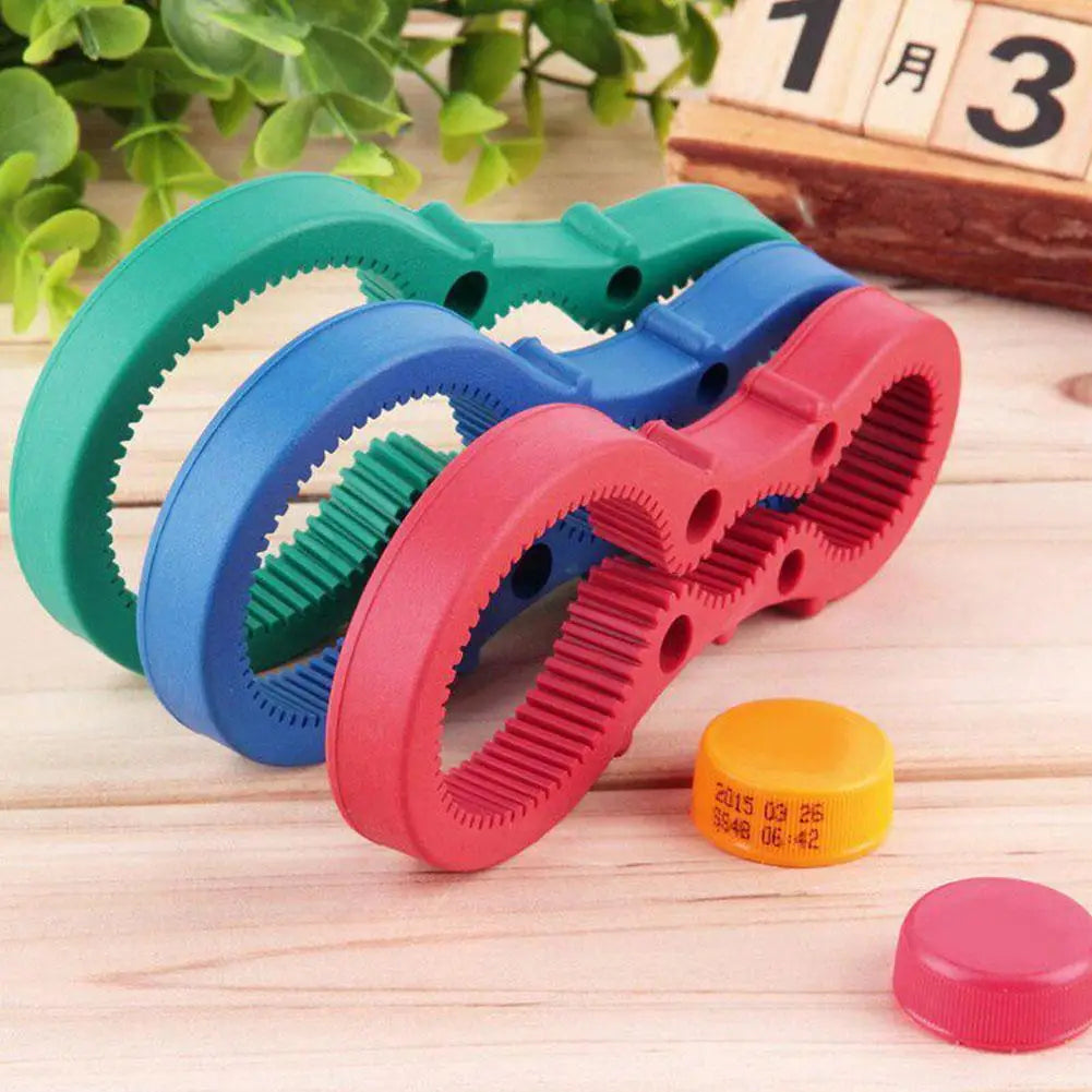 Multi Function Rubber Jar Openers Multi-purpose Jar Lids Bottle Cap Grip Twister Opener Tool for Soda Bottles Condiments Canned