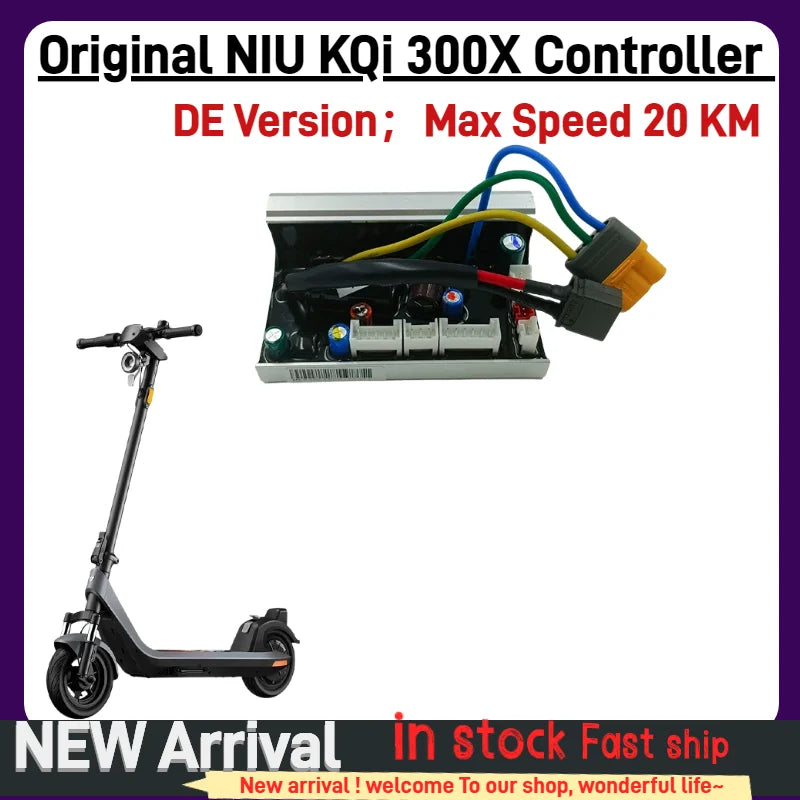 High Quality Original Motor Controller for NIU KQi 300X Electric Scooter Durable Stable Replacement Spare Parts