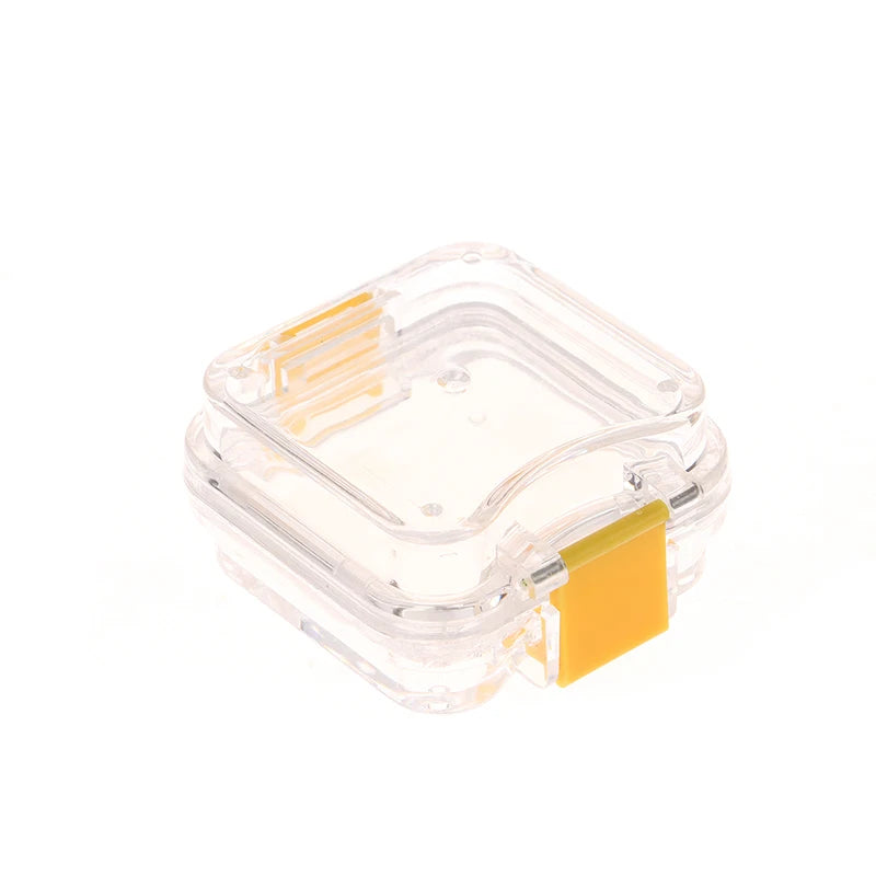 No Slots Available Tooth Box Plastic Transparent Dentistry Membrane Box Denture Storage Box With Film Dental Crown And Bridges