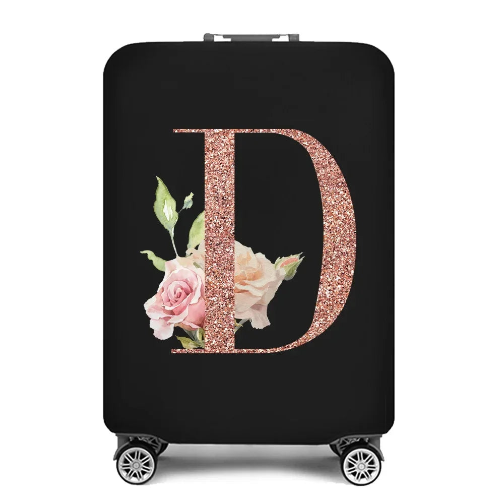 Stretch Luggage Covers 18-32 Protector Travel Luggage Suitcase Protective Cover Rose Gold Series Dust Covers Travel Organizer