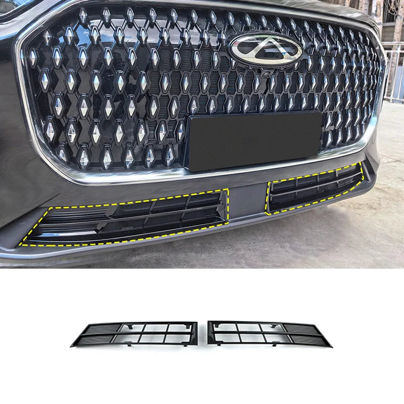 For Chery Tiggo 9 8L 2024-2026 Car Grille Insect Screen Snap-on Installation Detachable Design Easy Remove and Clean Auto Part