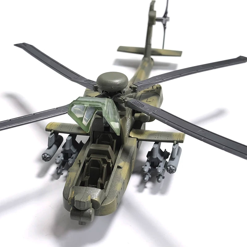 Assembly Toy Plane Model B-2 Er F22 A10 SU57 Fighter AH-64 Helicopter Aircraft Building Blocks Toy Military Collection Gift