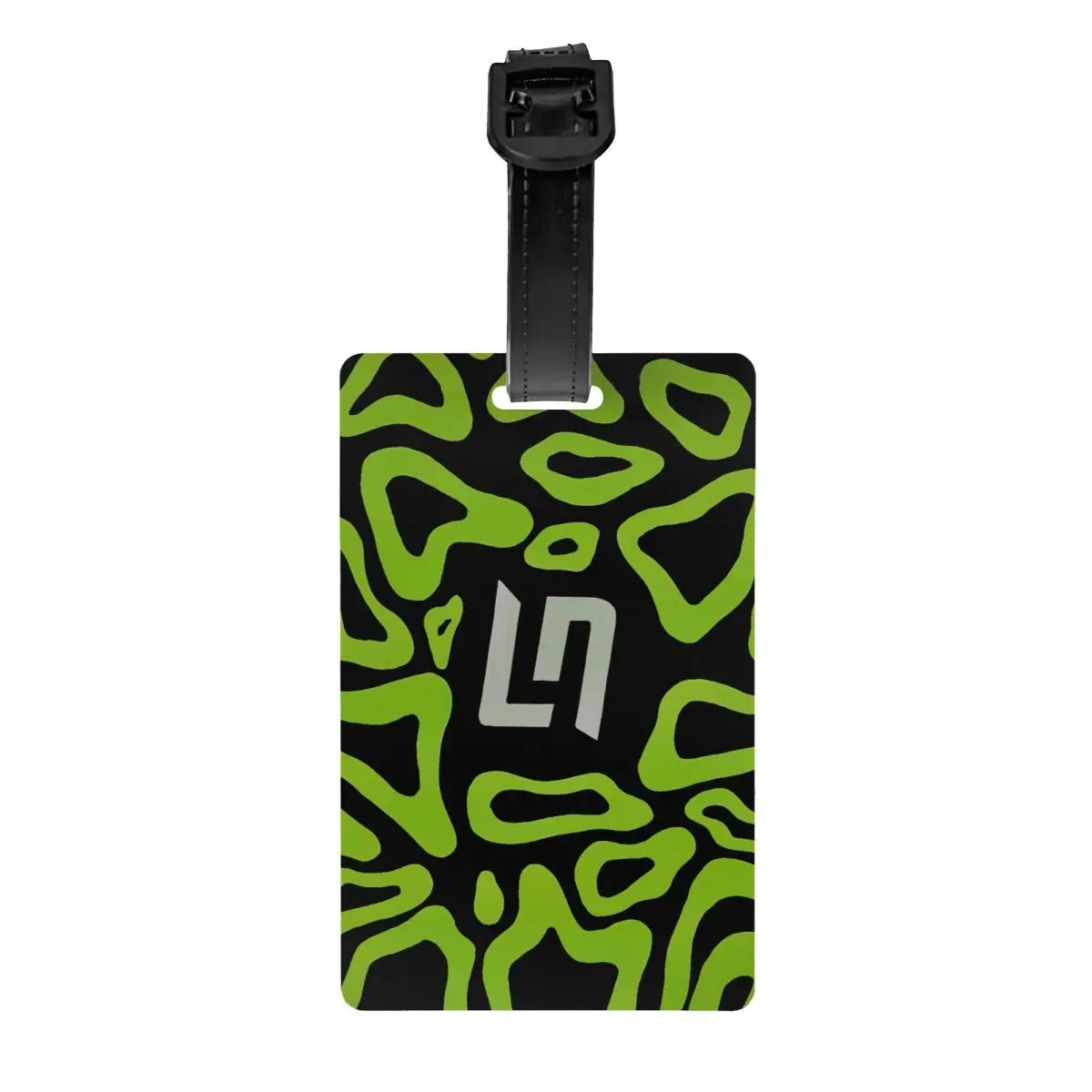 Custom L-Lando Norris Luggage Tag Privacy Protection Motorcycle Racing Baggage Tags Travel Bag Labels Suitcase