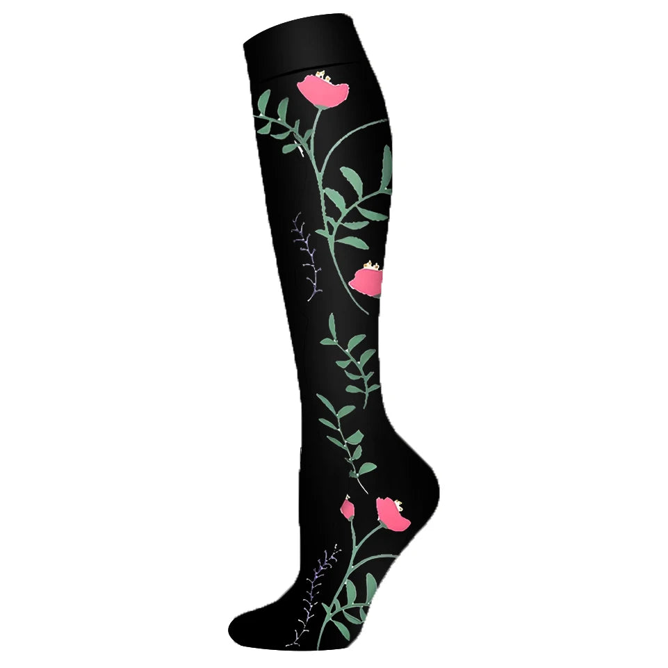 Men Women Compression Sock for Leggings Breathable Running Pressure Soccer Adult Edition Network Pressure Nurse Socks