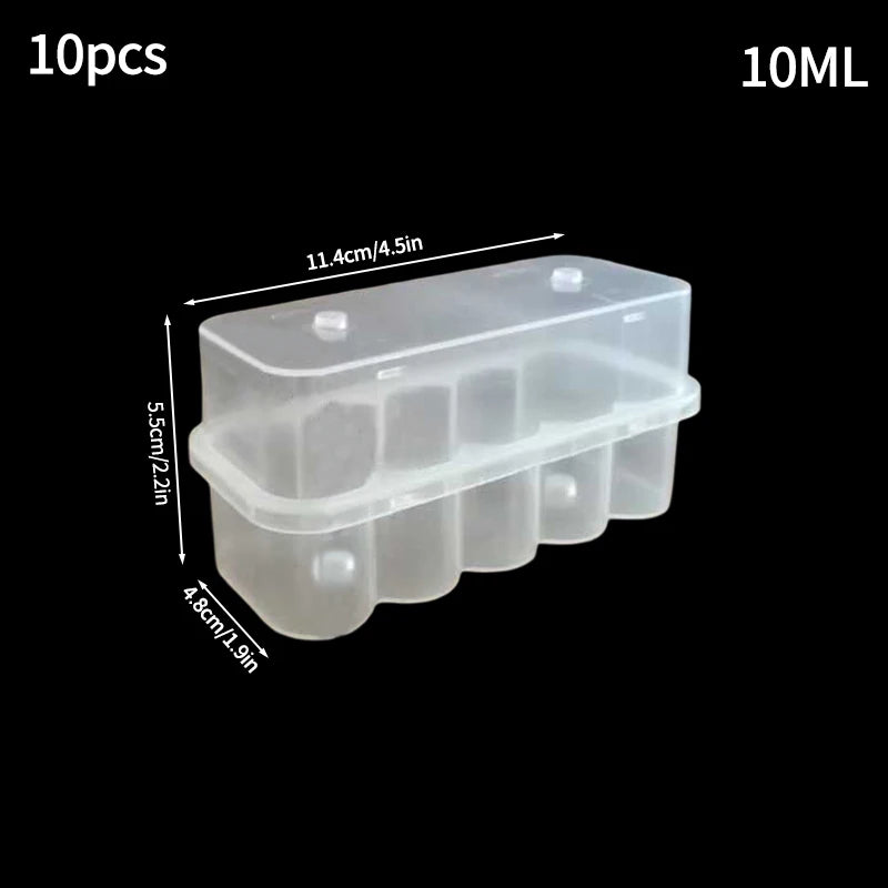3ML/5ML/7ML Vial Peptide Storage Box Vial Peptide Storage Case Microtube Storage Box Vial Storage Freezer Tube Storage Box