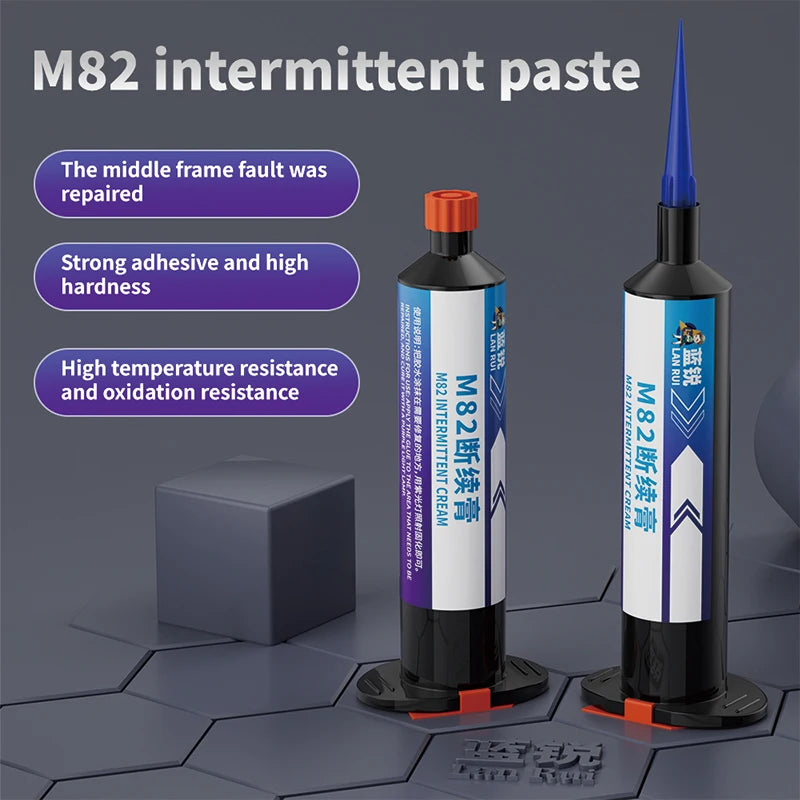 Lanrui M82 intermittent paste broken frame repair button irradiation uv glue purple light glue camera frame broken repair