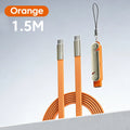 240W Fast Charging Cable Foldable Mobile Phone Holder Type C to Type C Data Cable PD Usb C Cable with Type C to type C Adapter