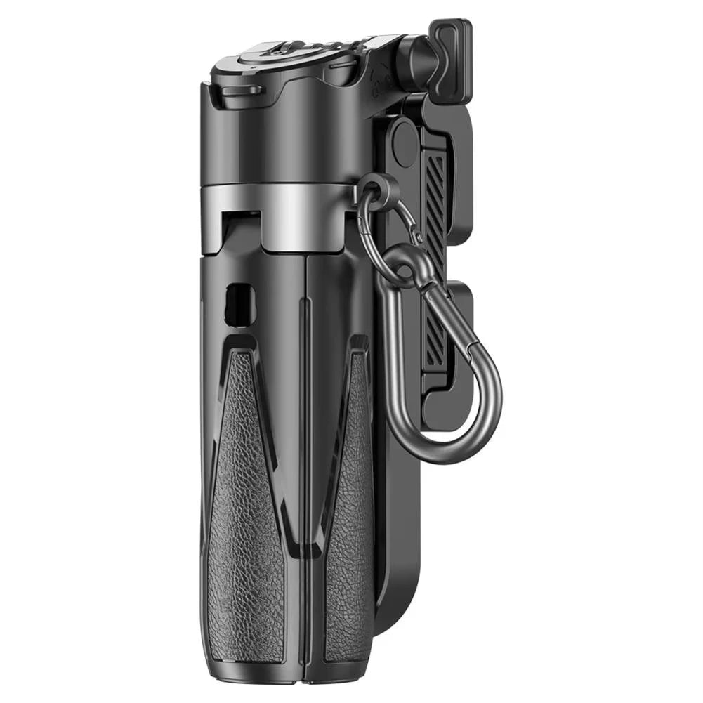 Mini Tripod，2025 New Selfie Stick Tripod with Remote One-Touch Push Button Switch, 360° Rotation with Bluetooth for IPhone