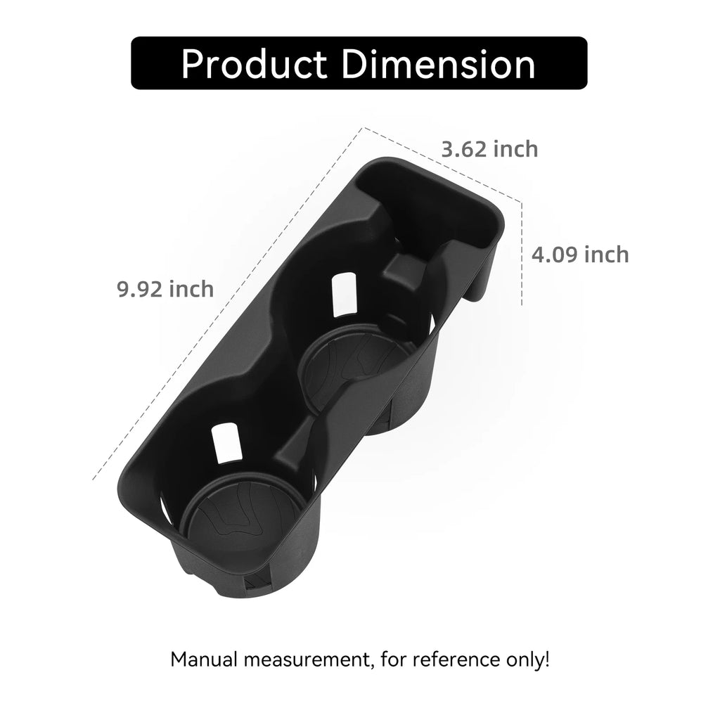 for Ford Explorer 2020-2024 Central Console Water Cup Holder Car Interior Accessories Drinks Holder Storage Case