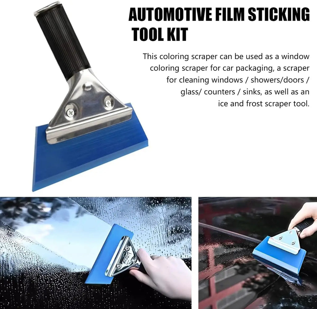 NeoWrap Car Window Tint Tools Kit Vehicle Glass Protective Film Vinyl Scraper/Felt Squeegee/Cutter with Blade Vinyl Wrap Tool ﻿