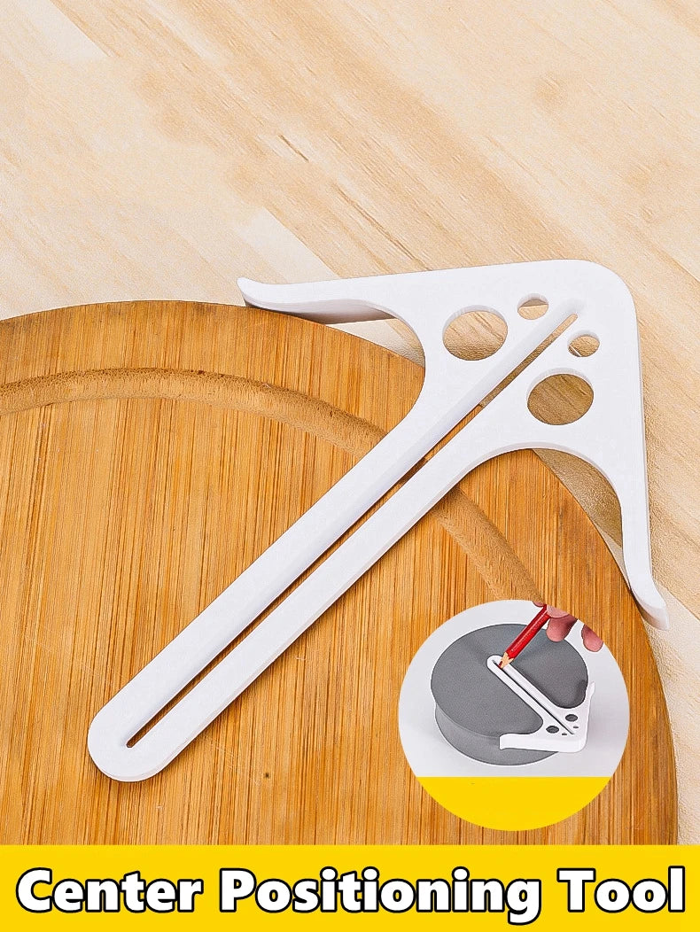 Center Finder Woodworking Center Locator Positioning Tool Engraving Work Piece Centering Device Woodworking Locator Accessories
