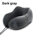 2026 Memory Foam U Shaped Pillow Breathable Fabric Neck Support Pillow For Travel Car And Office Nap car neck pillow