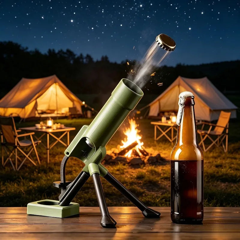 330/500ML Creative Bottle Opener Launch Spring Cap Bottle Opener Kitchen Party Supplies Bar Drinking Tools Kitchen Accessories