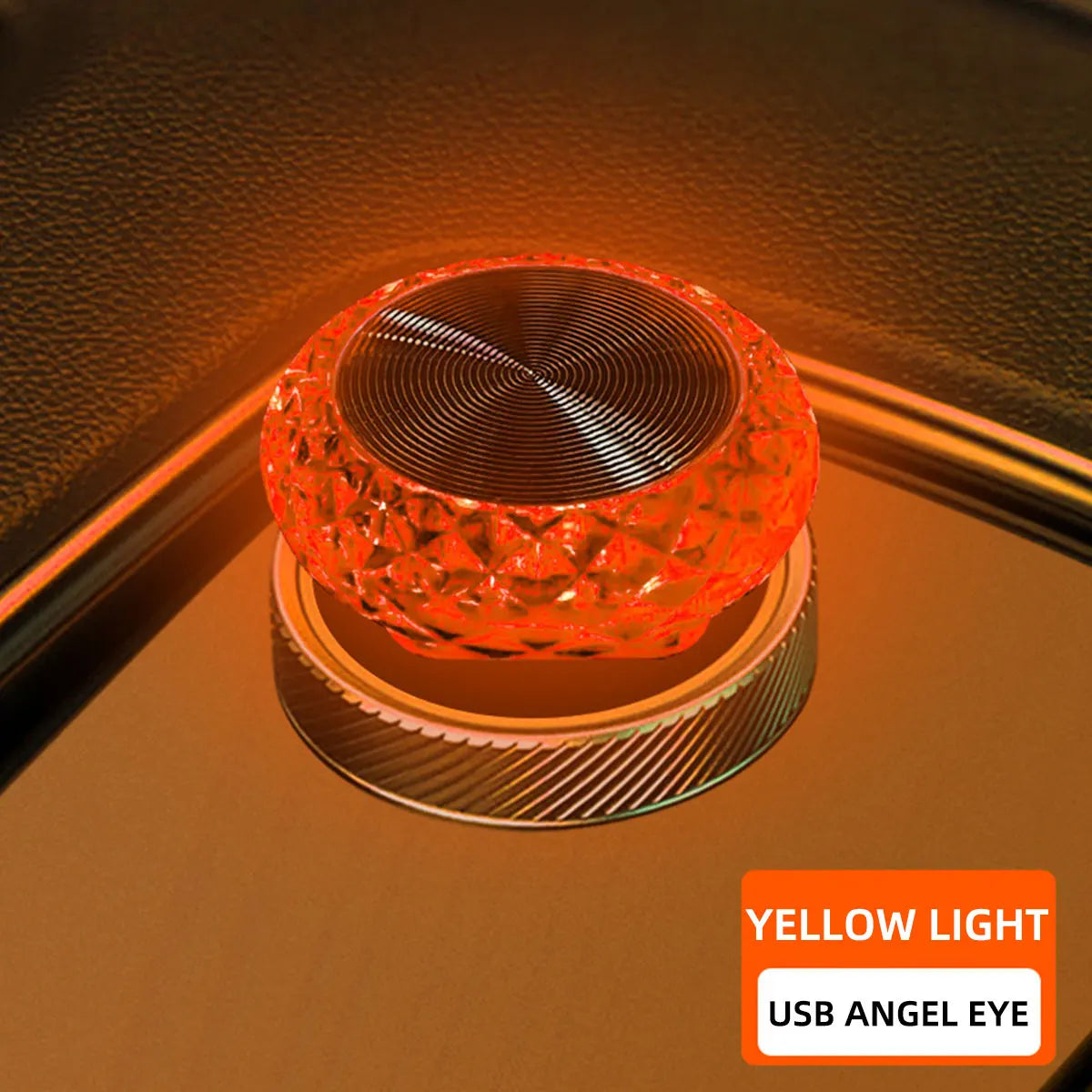 Portable Car USB Ambient Light Mini LED Decorative Colorful Night Light for Car and Computer, Environment Lighting Plug Play