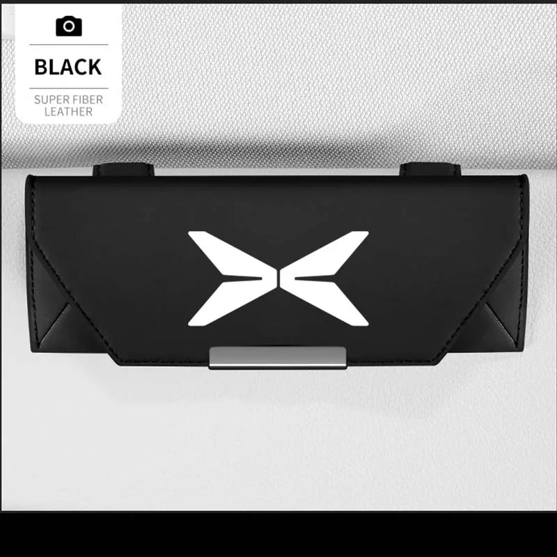For Xpeng xiaopeng G9 G6 P5 X9 P9 P7 P7i P8 G3 G3i MONA M03 Accessories Parts Car Visor Sunglasses Glasses Holder Case Clip Box