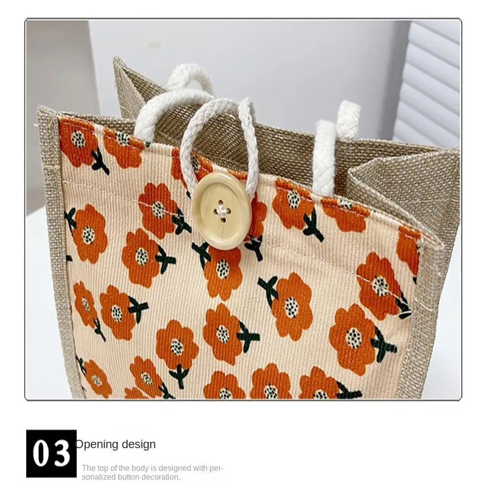 Organization Crossbody Bag Home Storage Shoulder Bag Lunch Box Handbag Cloth Bag