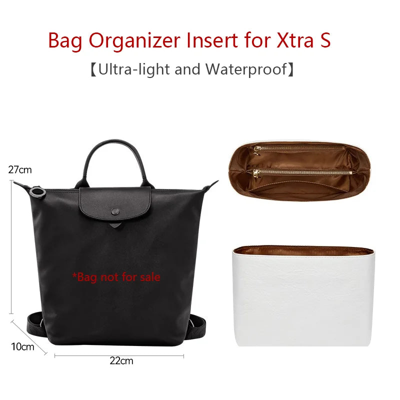 Bag Organizer Insert For Longchamp Backpack Waterproof Bag Insert Storage Lightweight Bag Support Dupont Paper Bag Accessories