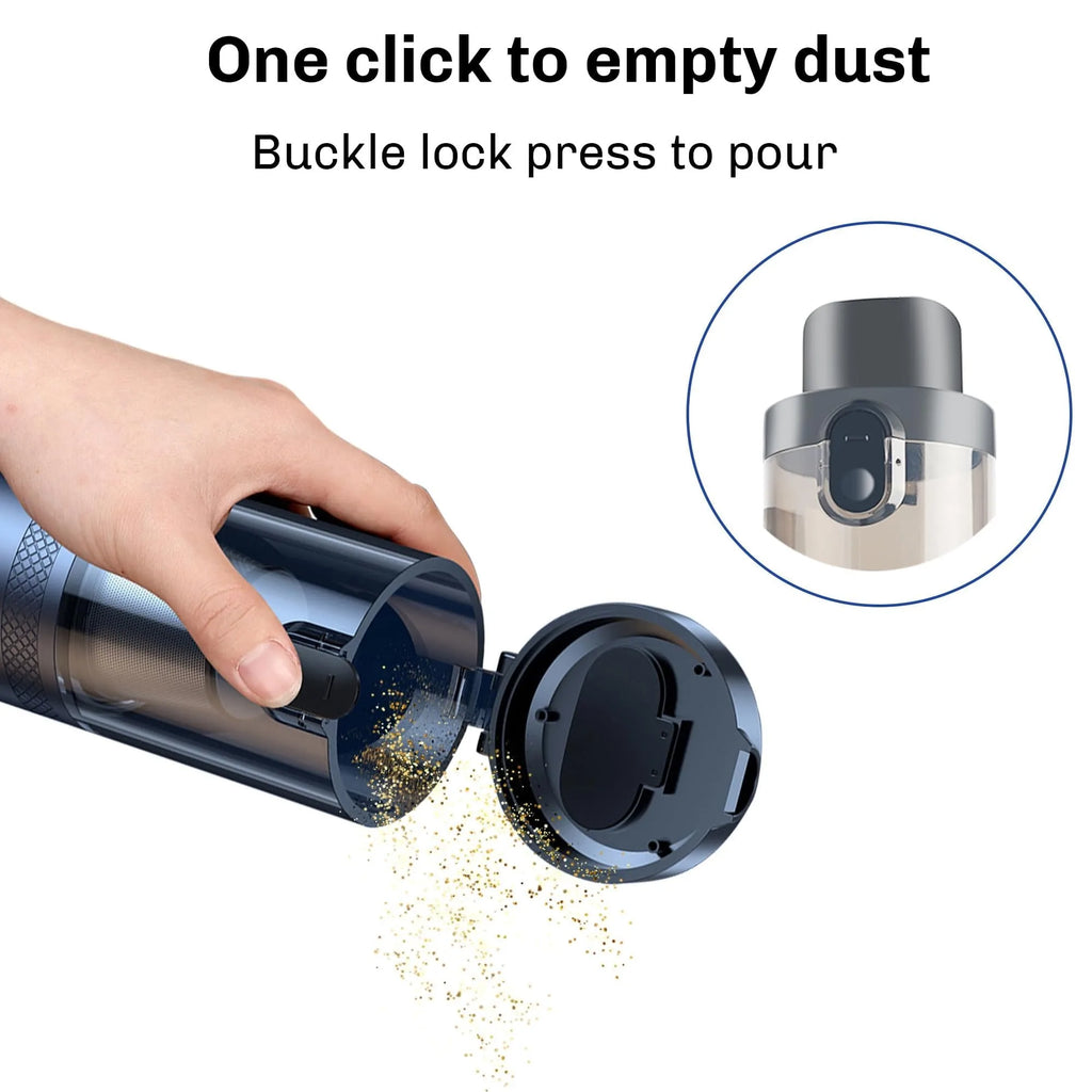 Cordless Handheld Vacuum Cleaner 30000Pa Mini Portable Wireless Cleaner for Home Office & Car Appliance Poweful Cleaning Machine
