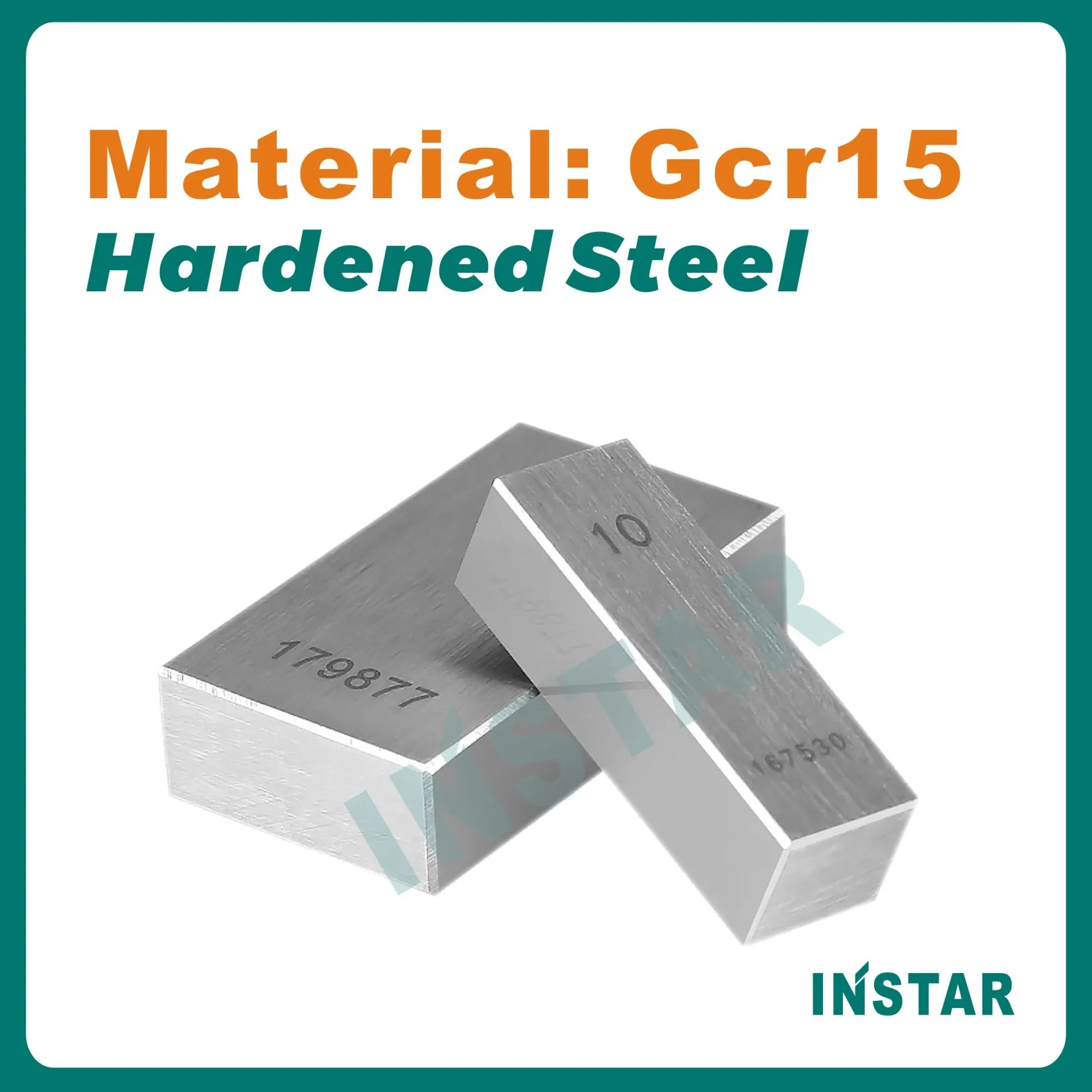 INSTAR Gage Block Set 38PC 47PC Grade 0 High Accuracy 0.00045mm Hardened Steel Gcr15 Industrial Quality 1.005-10-30-50-100mm