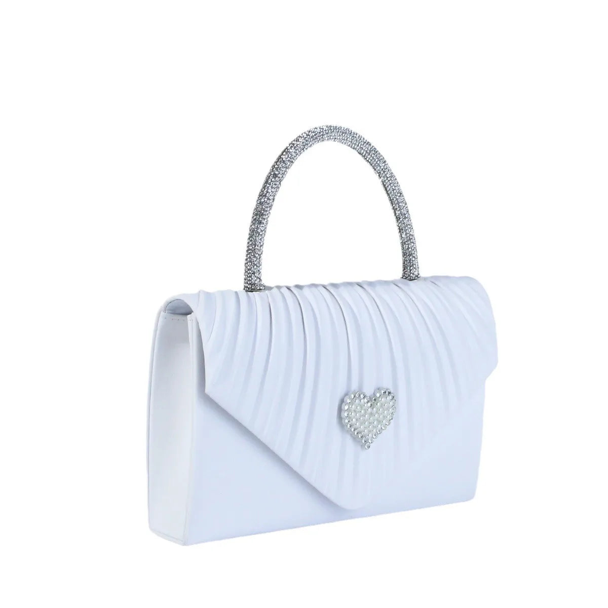Elegant style fashion flower women dinner bag bow pearl handbag love dress bag