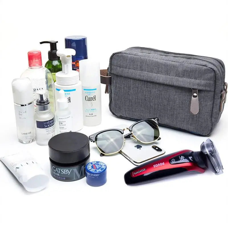 Large Capacity Waterproof Portable Men's Toiletry Bag Travel Necessaire Case Cosmetic Bag for Men and Women Beauty Wash Pouch