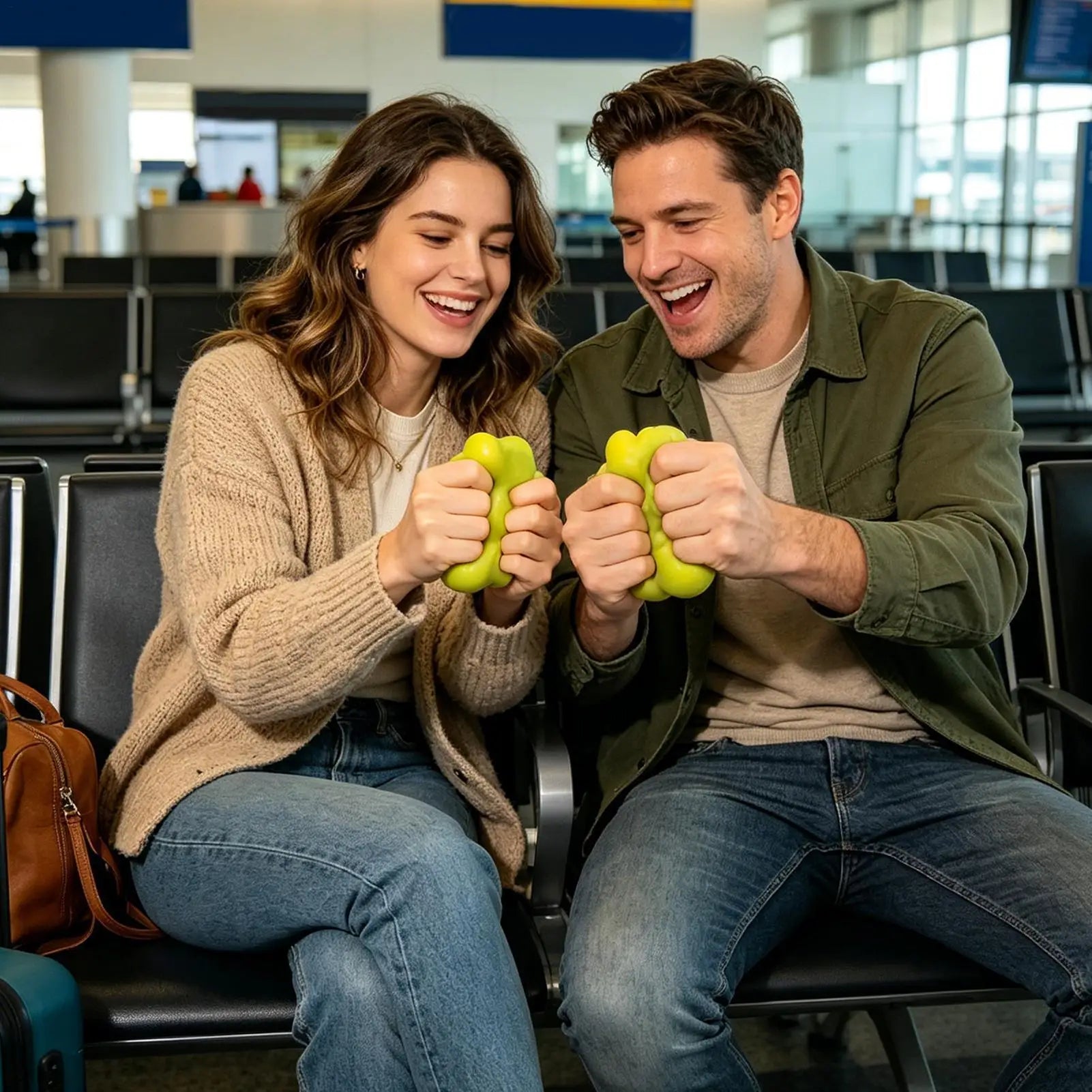 Cucumber Sensory Squeeze Toys Stress Relieving Cucumber Shape Gifts For Adults & Working People, Desk Soft Fidget Toy