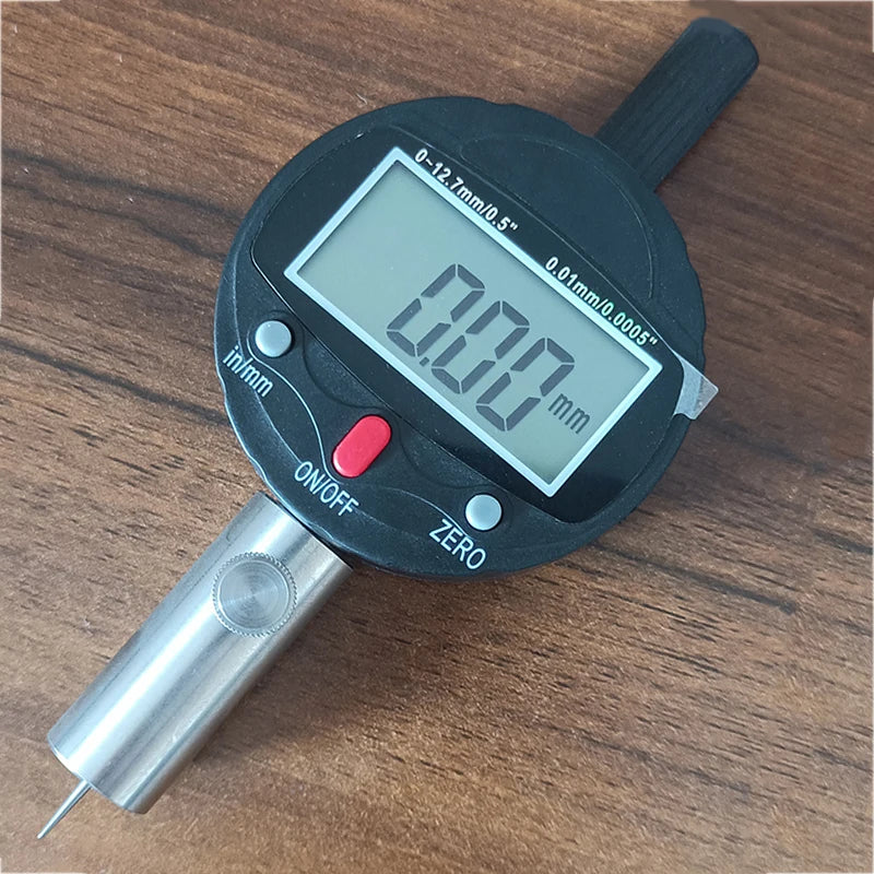 12.7mm 0.01mm Precision IP54 digital display cap dial indicator height gauge depth measuring instrument