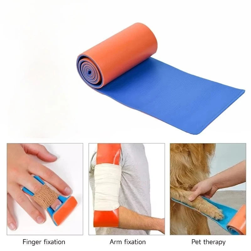 Emergency Fixed Splint High Plasticity of The Polymer Multi-functional Fracture Splint Fixes Bones Foldable