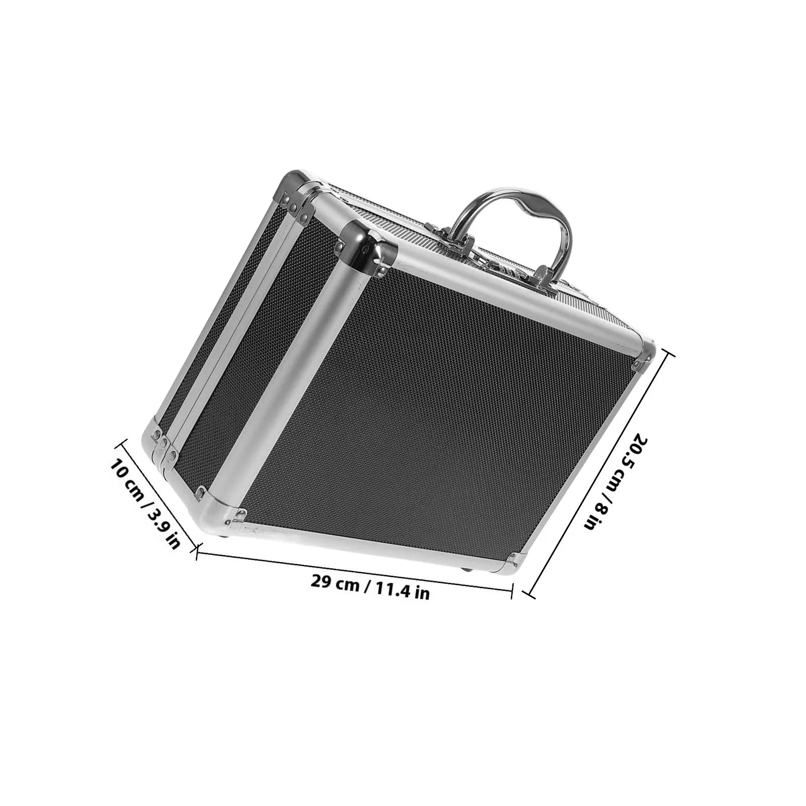 Aluminum Alloy Toolbox Portable Heavy Duty Multi Functional Tool Storage Case for Home Workshop DIY Organization Large Capacity