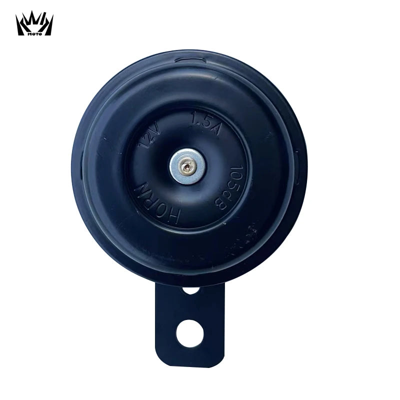 12V Horn 1.5A 105db Motorcycle Electric Horn Kit Universal Waterproof Round Loud Horn Speakers Signal for Motorcycle Accessories